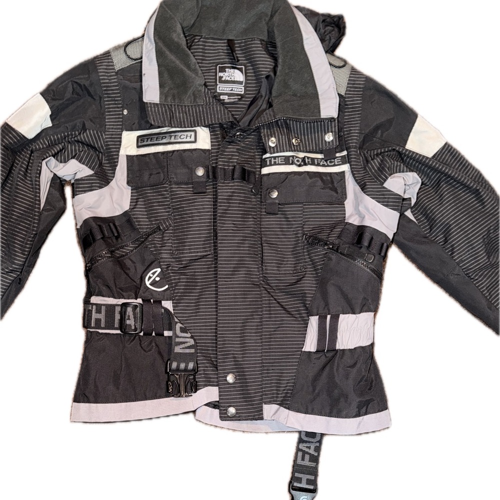The North Face Black and Gray Steep Tech Jacket